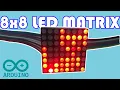 Easy LED Matrix Control Arduino and 8x8 1088AS Matrix Multiplexing