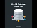 Alembic Database Migrations Anatomy of a Revision