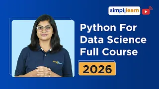 Python For Data Science Full Course 2026 FREE Applied Data Science With Python Simplilearn