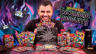 COMPREI TUDO DA NOVA COLEÇÃO POKÉMON: ESCURIDÃO ABSOLUTA!
