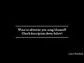 Kodaline - Brother - Lyrics