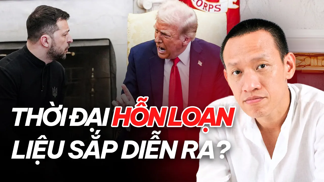 Outline Video Tổng thống Donald Trump có đang mở ra 1 THỜI ĐẠI HỖN LOẠN?? | Queo's Behind the scene