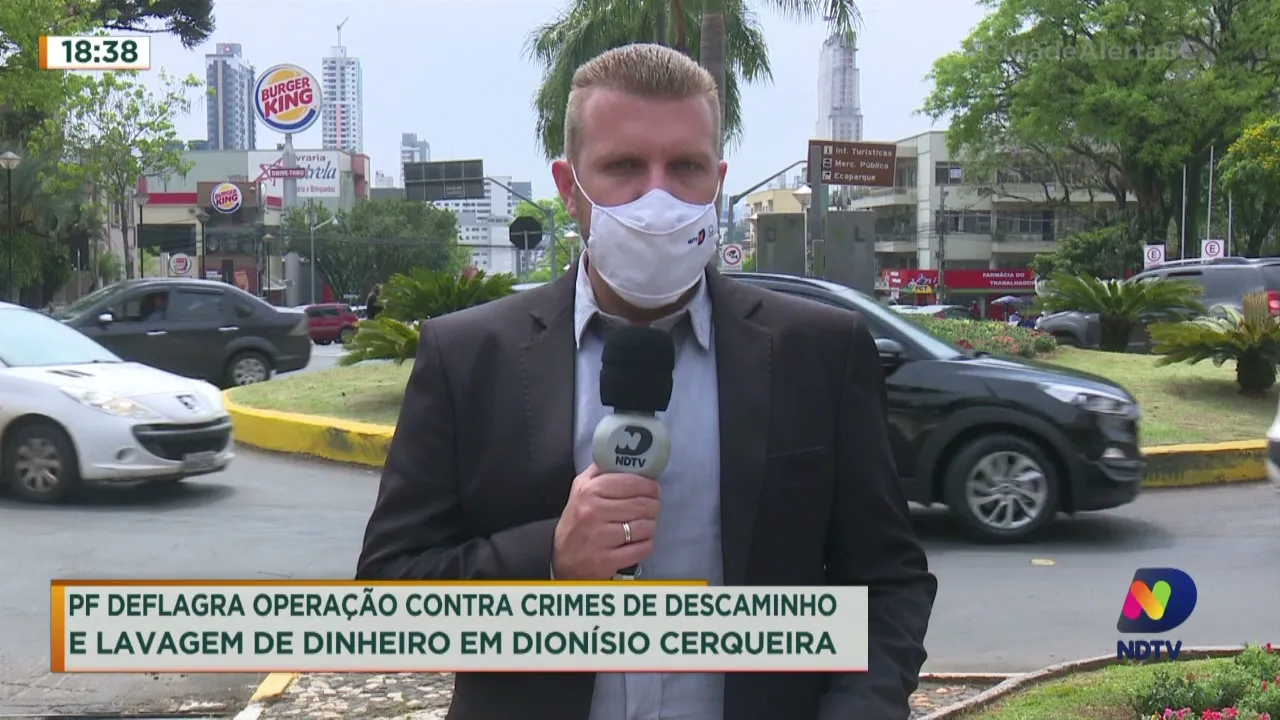 PF deflagra operação contra crimes de descaminho e lavagem de dinheiro em Dionísio Cerqueira