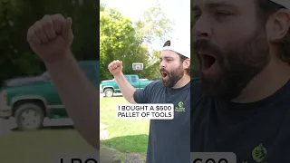 I Bought a $600 Pallet of Tools