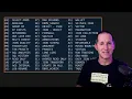 Interactive menus on the command line