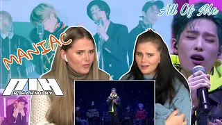 Download P1Harmony (피원하모니) - Maniac (Conan Gray) \u0026 KEEHO - All Of Me (John Legend) Cover REACTION!!! MP3