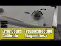 Kenmore Washer Troubleshooting - How to Find Error Codes Recalibrate to Fix Your Washer
