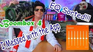 JBL Boombox 4 EQ Settings EXPOSED Best Sound with JBL Portable App
