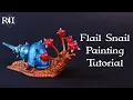 Giant Snail Iridescent Painting Tutorial