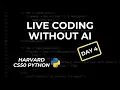 Harvard cs50 Python Self Taught programmer Live Coding Day 4