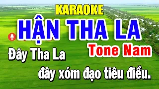 Karaoke Hận Tha La Tone Nam ( Dm ) Nhạc Sống | Trọng Hiếu Beat