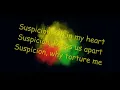 Delroy Wilson-- Suspicion (Lyrics)-- DOBASETTINGS