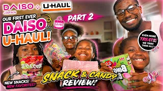 OUR FIRST EVER DAISO HAUL! 🍬😱 Trying CRAZY Candy With My Daughters! | Part 2