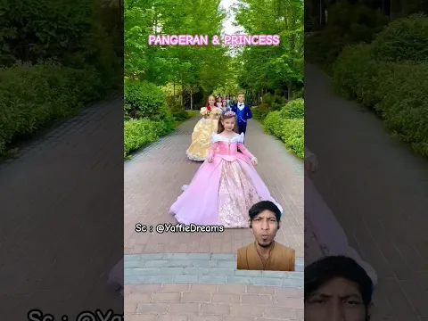 PAKAI BAJU PANGERAN & PRINCESS‼️ #princess #disneyprincesscosplay #disneycostume #disneyprincess