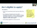 UCD Sanctuary scholarship information session