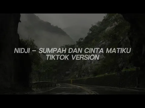 Download MP3 Nidji - Sumpah Dan Cinta Matiku (lyrics)