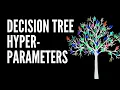 Decision Tree Hyperparameters max - depth min