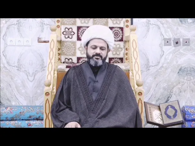 ⁣شكر وتقدير لكل من عزاني بوفاة والدي _ سماحة الشيخ مهدي الطرفي