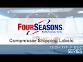 Compressor Shipping Labels
