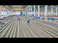 Download Lagu The process of batch forging anchor chains in Chinese factories