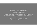 What You Should Know About Designing for Holiday Cards -