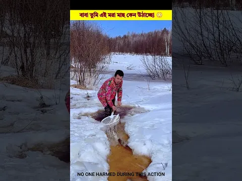 বাবা তুমি এই মরা মাছ কেন উঠাচ্ছো 😳#shorts