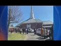 Sierra Jenkins family friends gather for funeral