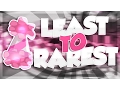 Least to Rarest PARTY HATS Their Values Animal Jam