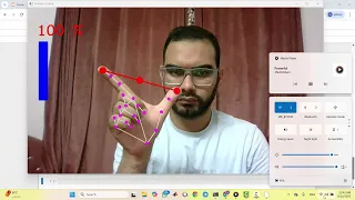 Hand Gesture Volume Control with OpenCV PyCaw