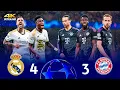 Vinicius Junior levert de grootste UCL-prestatie en vernietigt Bayern 4-3 ● Real 4K