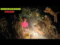 Download Lagu building a survival shelter in forest | bushcraft camping video | the horizon desi
