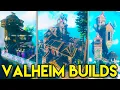 Valheim Builds Compilation - Amazing Valheim Builds