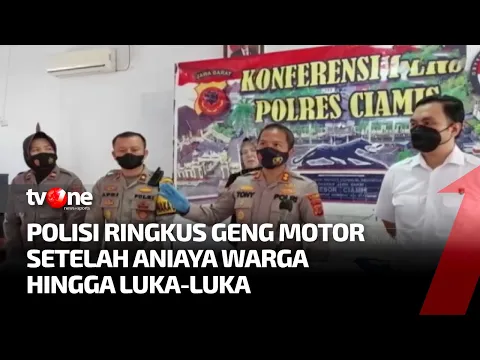 Kerap Bikin Teror Hingga Aniaya Warga, Kawanan Geng Motor Ditangkap Polisi