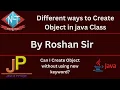 Five Different Ways to Create Objects in Java Java Tutorials