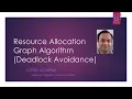 Deadlock Avoidance - Resource Allocation Graph Algorithm