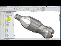 Coca Cola Bottle in Soldworks Solidworks Tutorials 2021