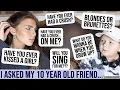 I ASKED MY 10 YEAR OLD FRIEND HIS THOUGHTS ON LIFE