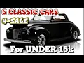 5 Beautiful Classic Cars For Sale from Facebook or AutoTrader