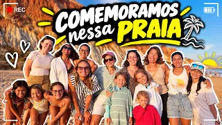 NIVER DA CAROL ENCONTRO com AMIGOS na PRAIA #1354