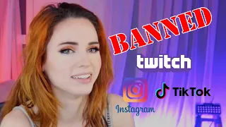 Amouranth BANNED AGAIN On Twitch Also Instagram & TikTok