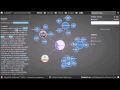 Interactive knowledge graph visualization with HTML Canvas and JavaScript build on the Wikipedia API