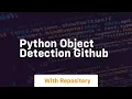 python object detection github