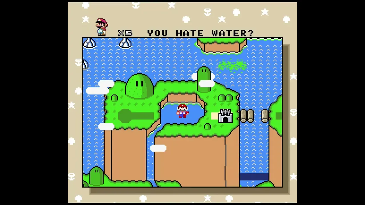 Super Puzzle World 2 God Mode (Super Mario World Hack)