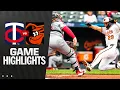 Twins vs Orioles Game Highlights 25 MLB Highlights
