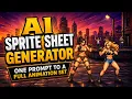 AI Sprite Sheet Generator - One Prompt to a Full Animation Set