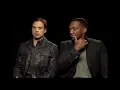 Sebastian Stan shocked by interviewer speaking Romanian
