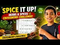 Guess the Herbs Spices Fun Friday Crossword Puzzle Challenge