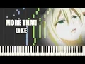 Download Lagu Fairy Tail: Final Series Opening 4 - MORE THAN LiKE (Piano Synthesia)