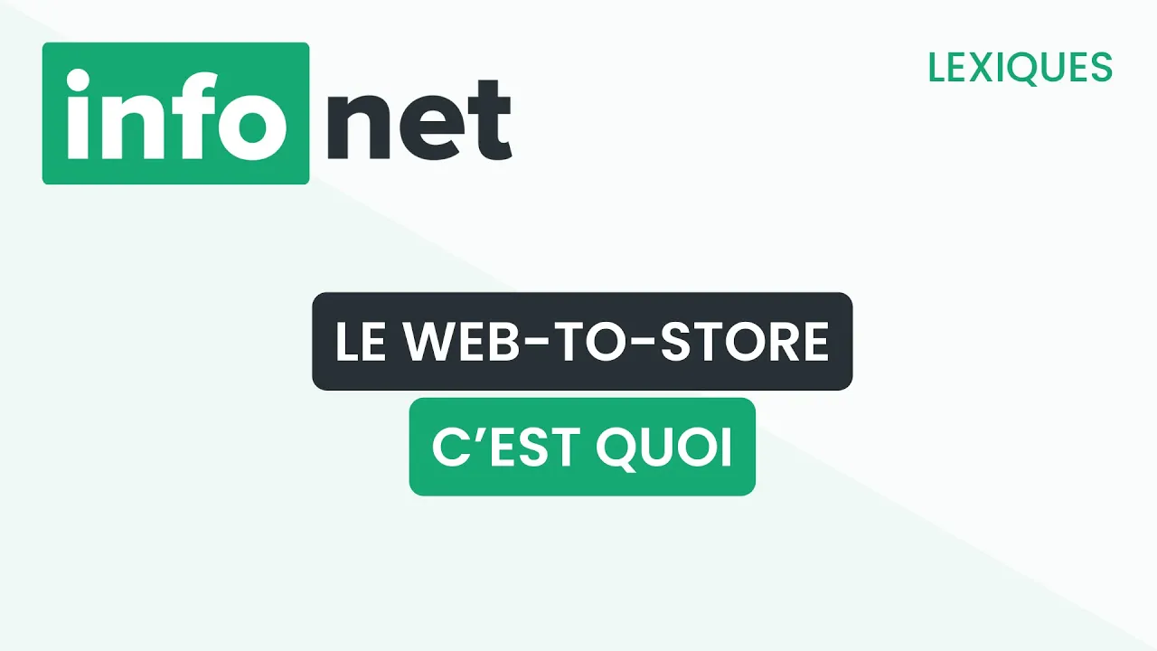 Le web-to-store, c'est quoi ? (définition, aide, lexique, tuto, explication)