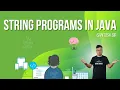 String Program in Java for ICSE ISC Computer Science Dr Santosh Kumar